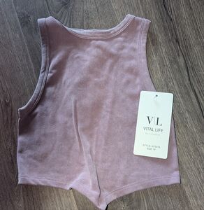 Vital Life Activewear Lilac Purple Sleeveless top NWT